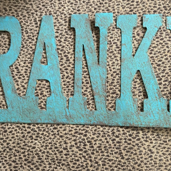 Vintage Rusted Sign - Picture 3 of 5